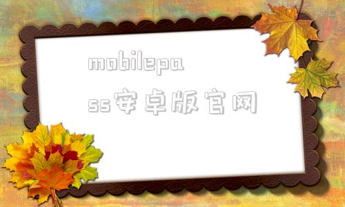 mobilepass安卓版官网SafeNetMobilePASS+